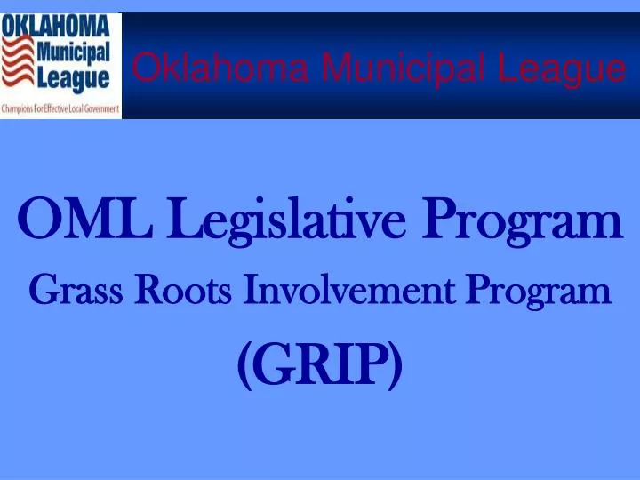 oklahoma municipal league