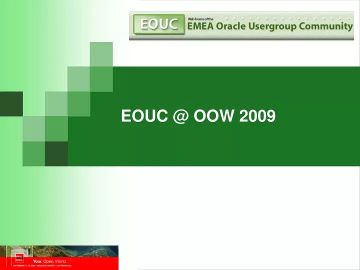 eouc @ oow 2009