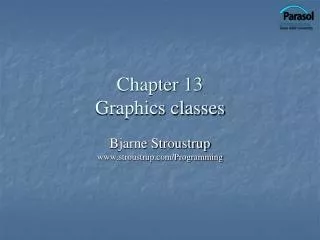chapter 13 graphics classes