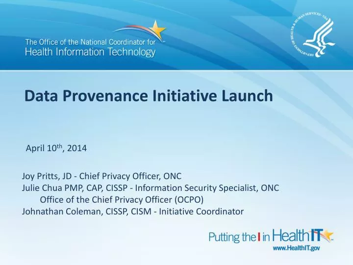 data provenance initiative launch