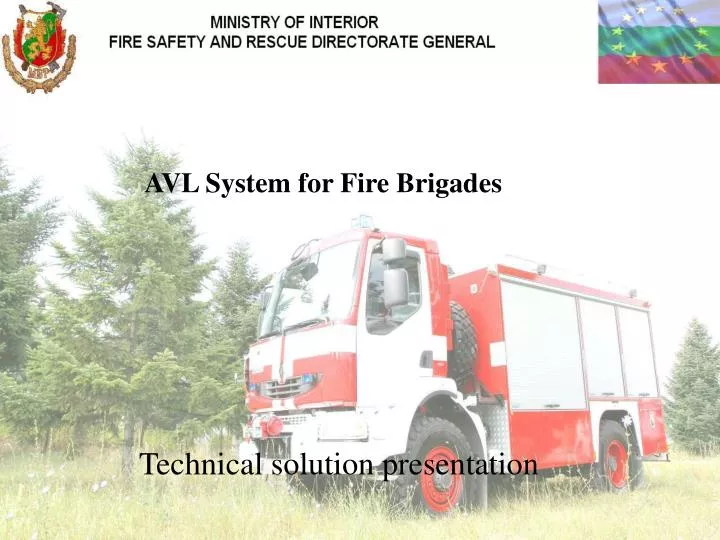 avl system for fire brigades