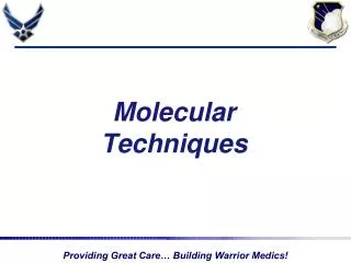 Molecular Techniques