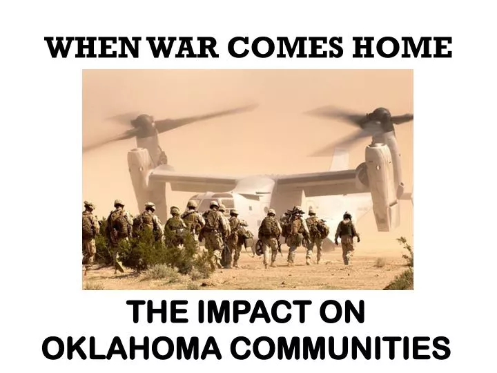 when war comes home
