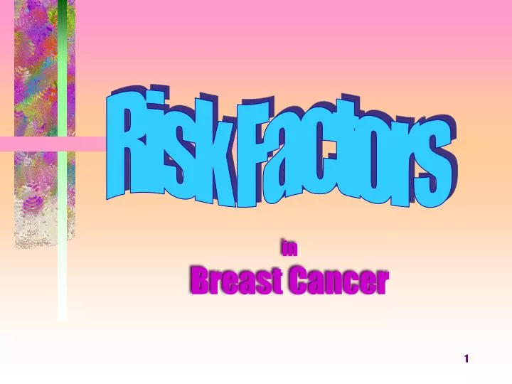 in breast cancer