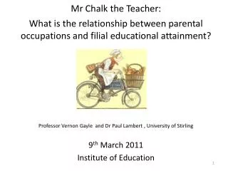 Mr Chalk the Teacher: