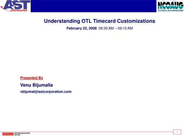 understanding otl timecard customizations february 22 2008 08 30 am 09 10 am