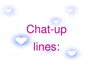 Chat-up