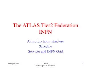 The ATLAS Tier2 Federation INFN