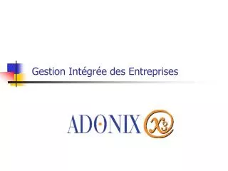 gestion int gr e des entreprises
