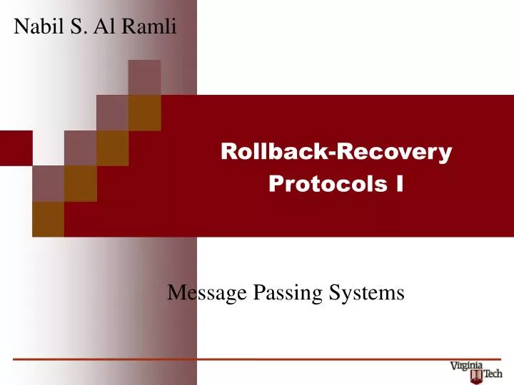 message passing systems