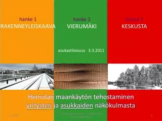 hanke 1 rakenneyleiskaava