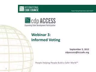 webinar 3 informed voting