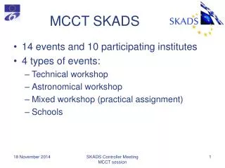 MCCT SKADS