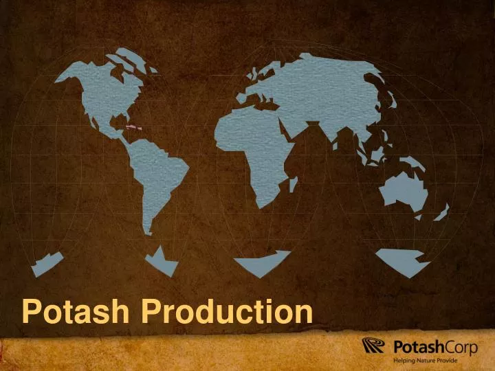 potash production