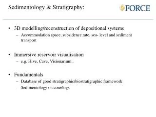 sedimentology stratigraphy