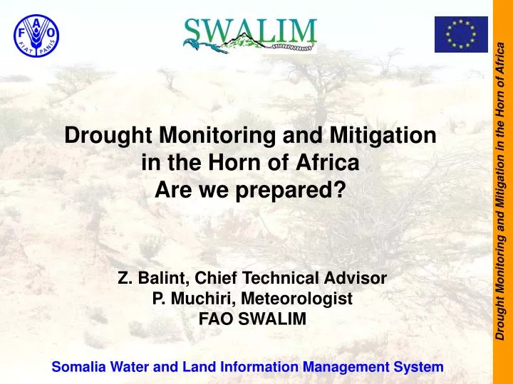 drought monitoring and mitigation in the horn of africa are we prepared