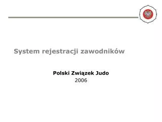 system rejestracji zawodnik w