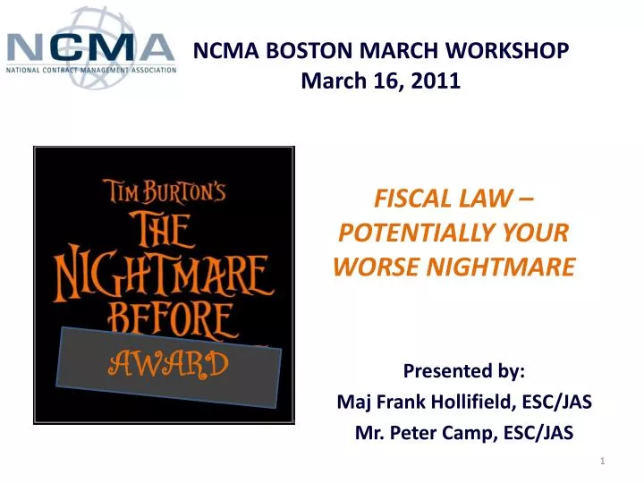 ncma boston march workshop march 16 2011