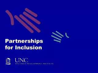 Partnerships for Inclusion