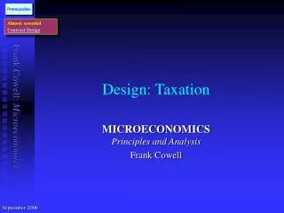 Design: Taxation