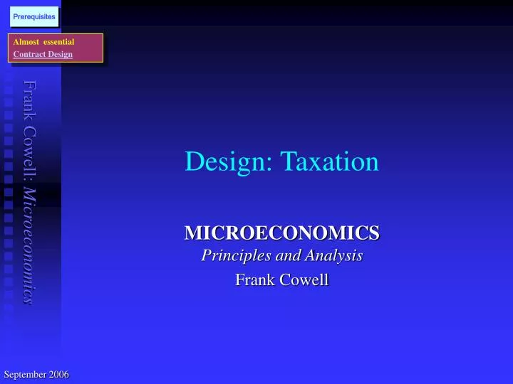 design taxation