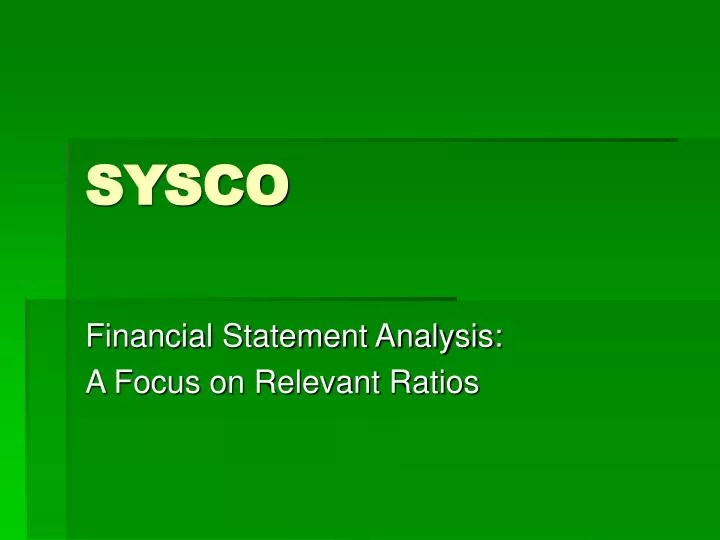 sysco