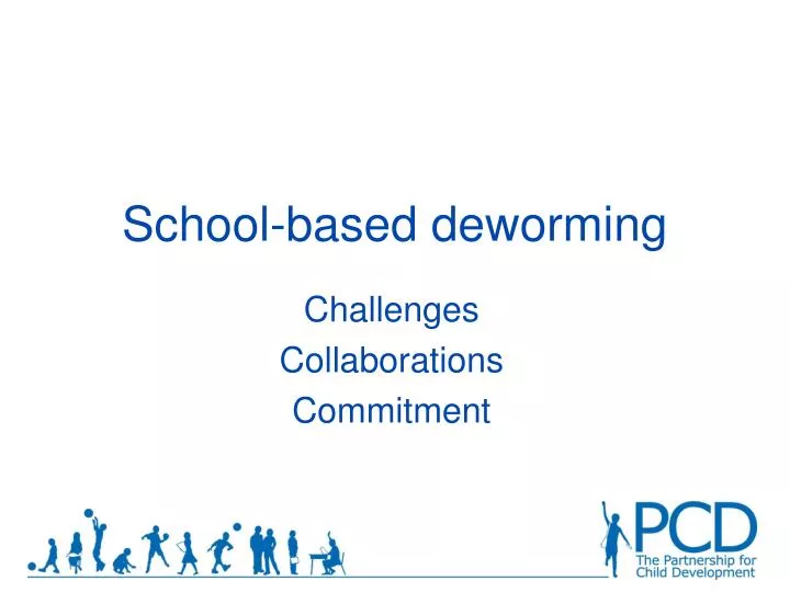 school based deworming