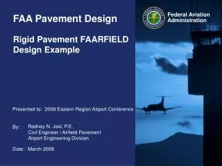 FAA Pavement Design