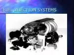 FUEL INJECTION SYSTEMS
