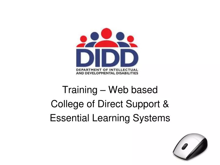 training web based college of direct support essential learning systems