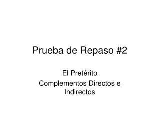 prueba de repaso 2