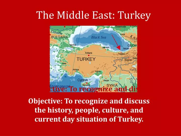 the middle east turkey
