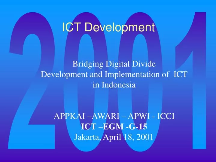 ict development