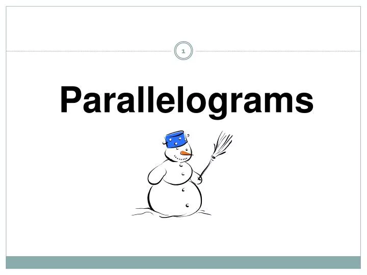 parallelograms