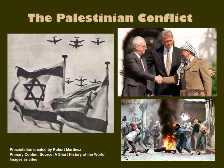 the palestinian conflict