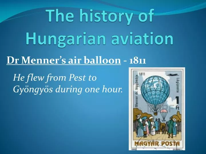 the history of hungarian aviation