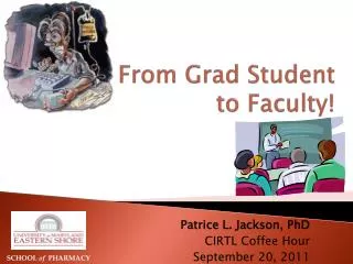 from grad student to faculty