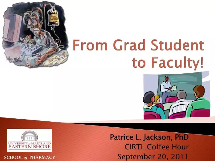 from grad student to faculty