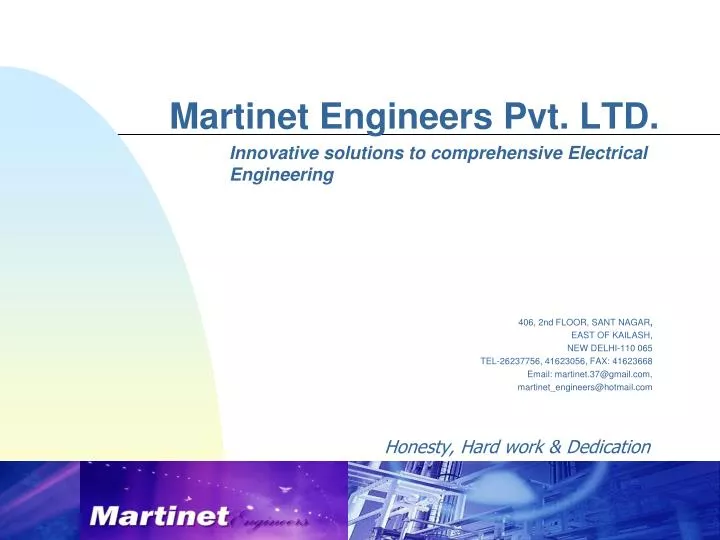 martinet engineers pvt ltd