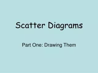 Scatter Diagrams