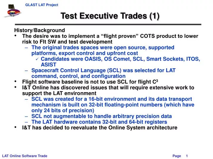 test executive trades 1