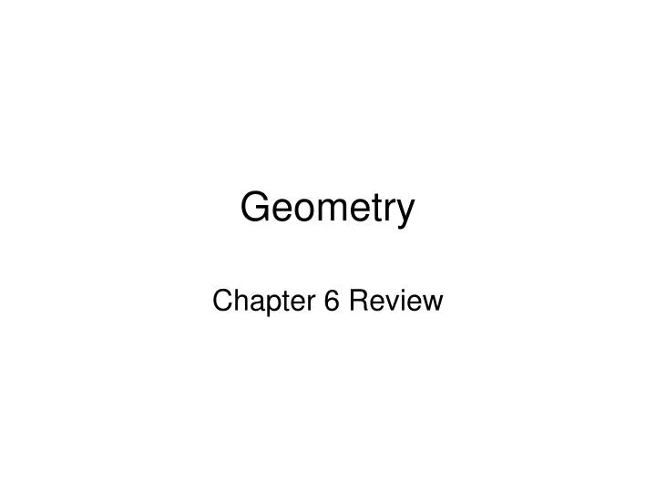 geometry