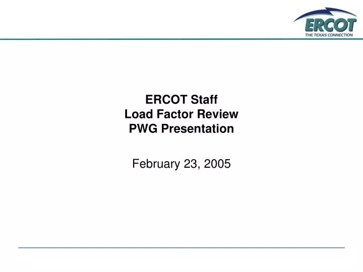 ercot staff load factor review pwg presentation