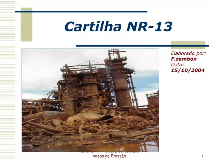 cartilha nr 13