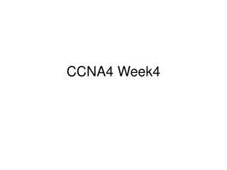 CCNA4 Week4