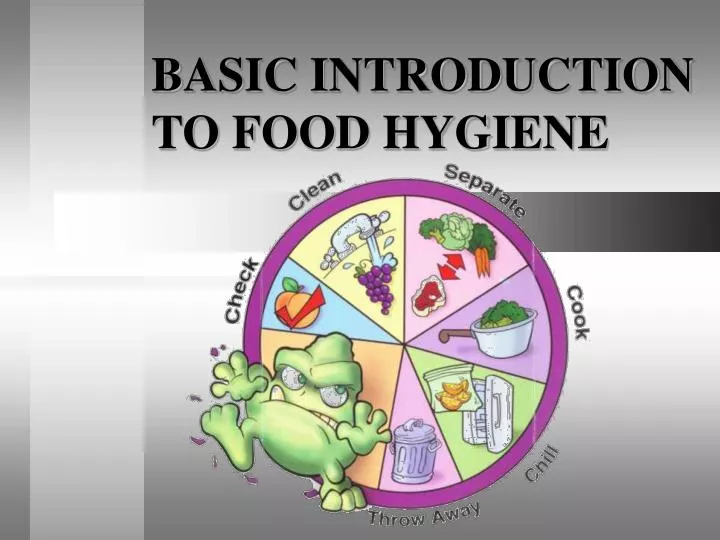 basic introduction to food hygiene