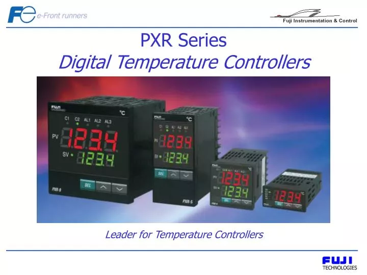 pxr series digital temperature controllers