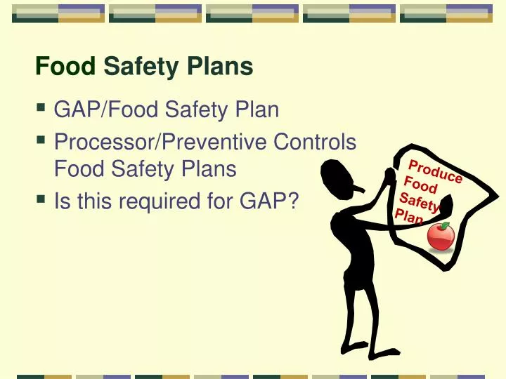 food safety plans
