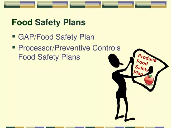 food safety plans