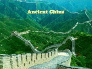 Ancient China